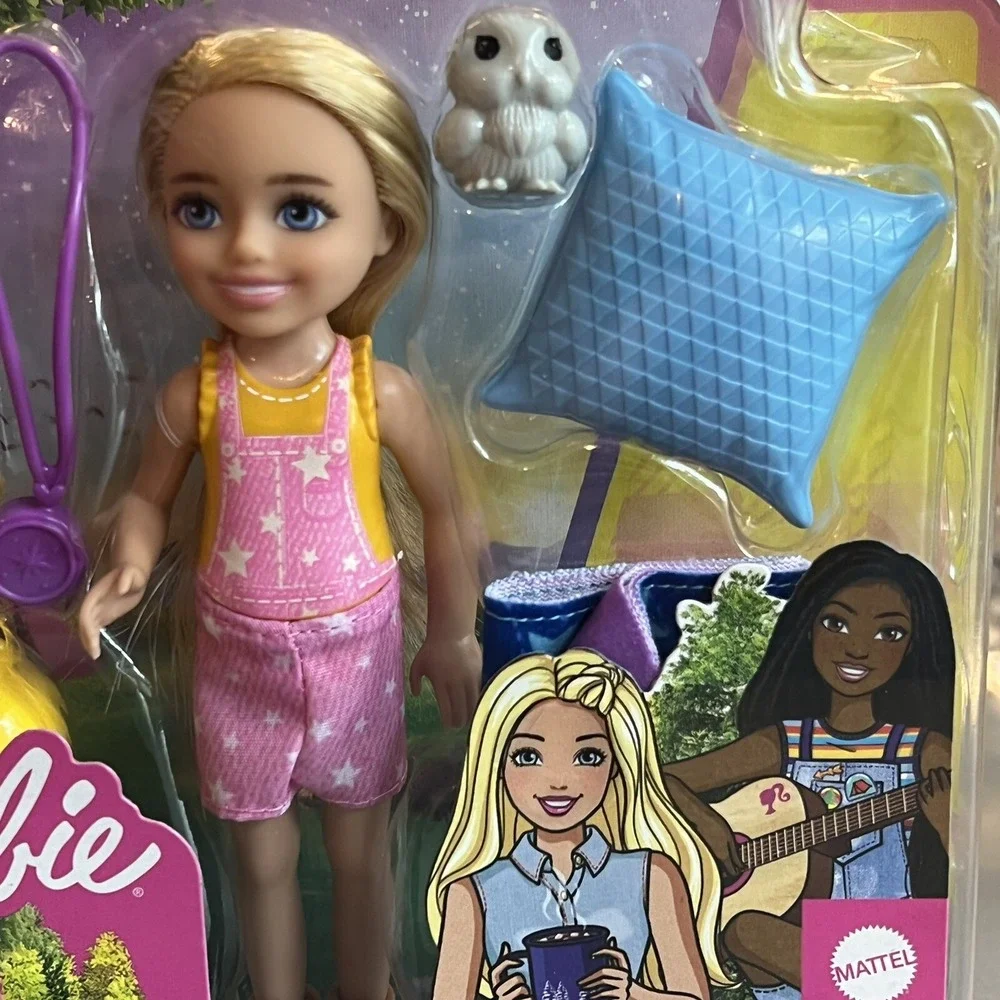 Barbie It Takes Two Camping Fun Chelsea Doll and Playset HDF77 New